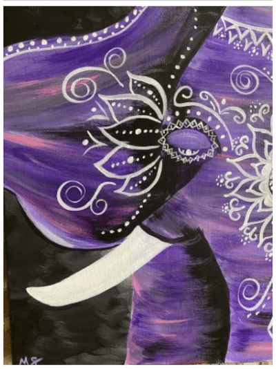 Boho Elephant
