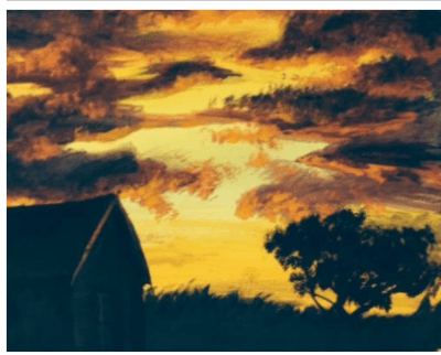 Barn Sunset