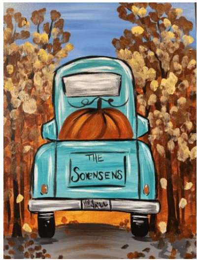 Fall Vintage Truck