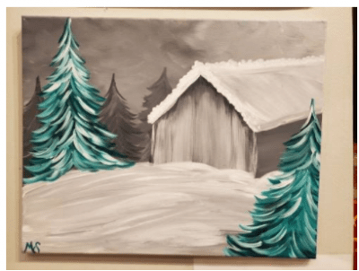 Winter Barn