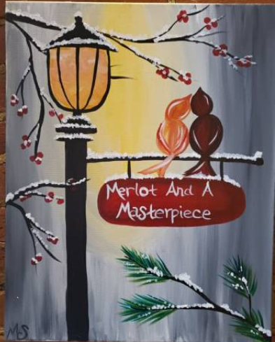 Winter Streetlight