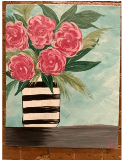 Striped Vase