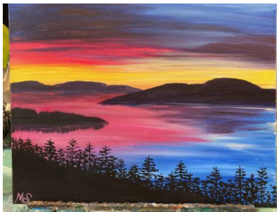 Fiery Sunset