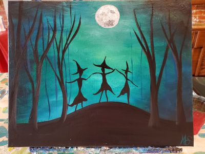 A MOONLIGHT WITCH DANCE