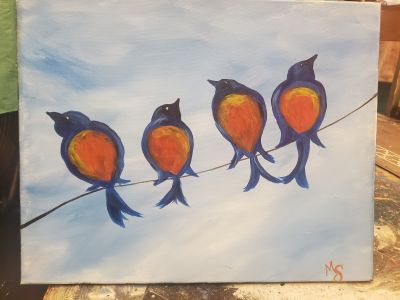 Birds on Wire