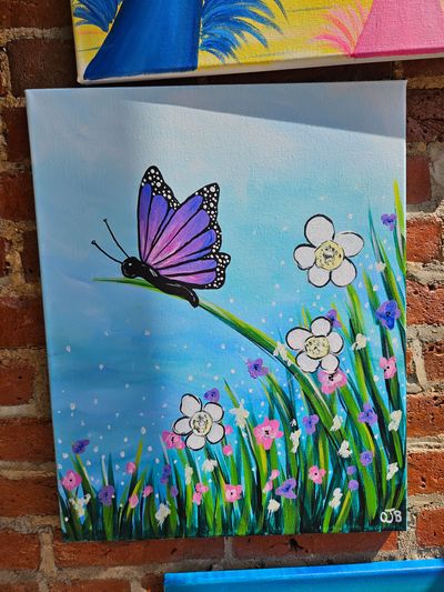 Butterfly in the Field