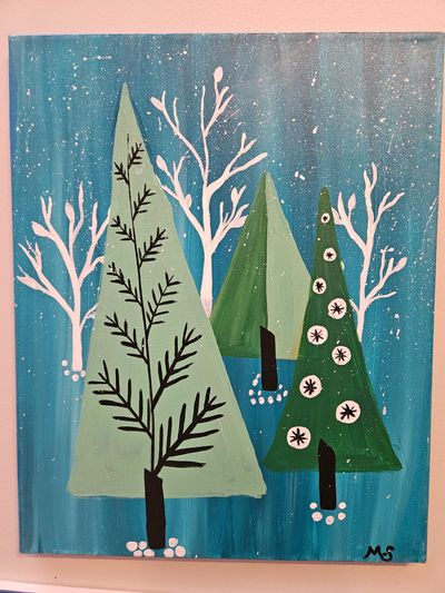 Vintage Christmas Trees