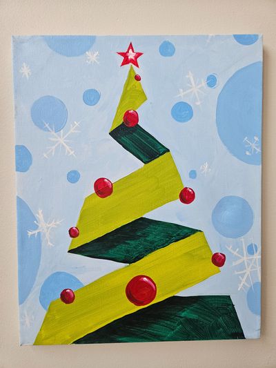 Christmas Ribbon Tree