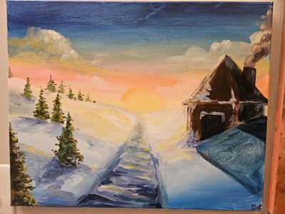Winter Cabin