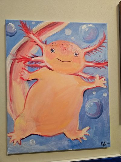 Axolotl friend
